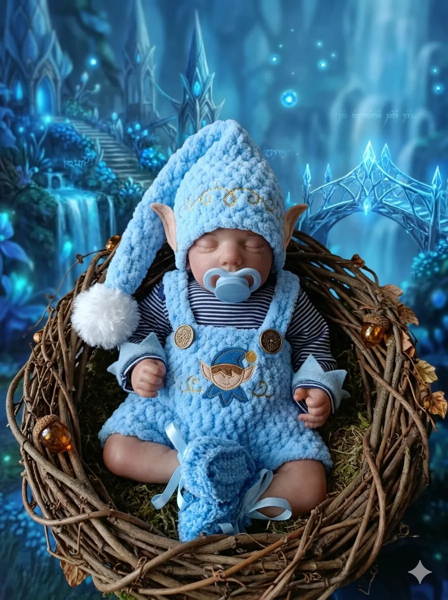 Ukázka úpravy fotografií reborn panenky 23